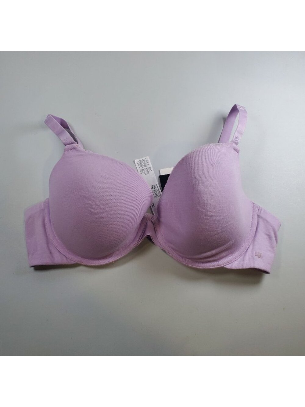 Lauren Ralph Lauren Demi Lined Underwire T Shirt Bra Women Size 40C NWT Lilac